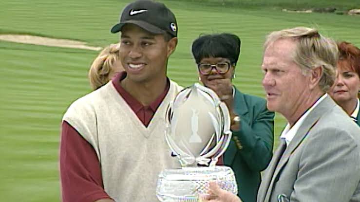 Tiger Woods during the 2000 season