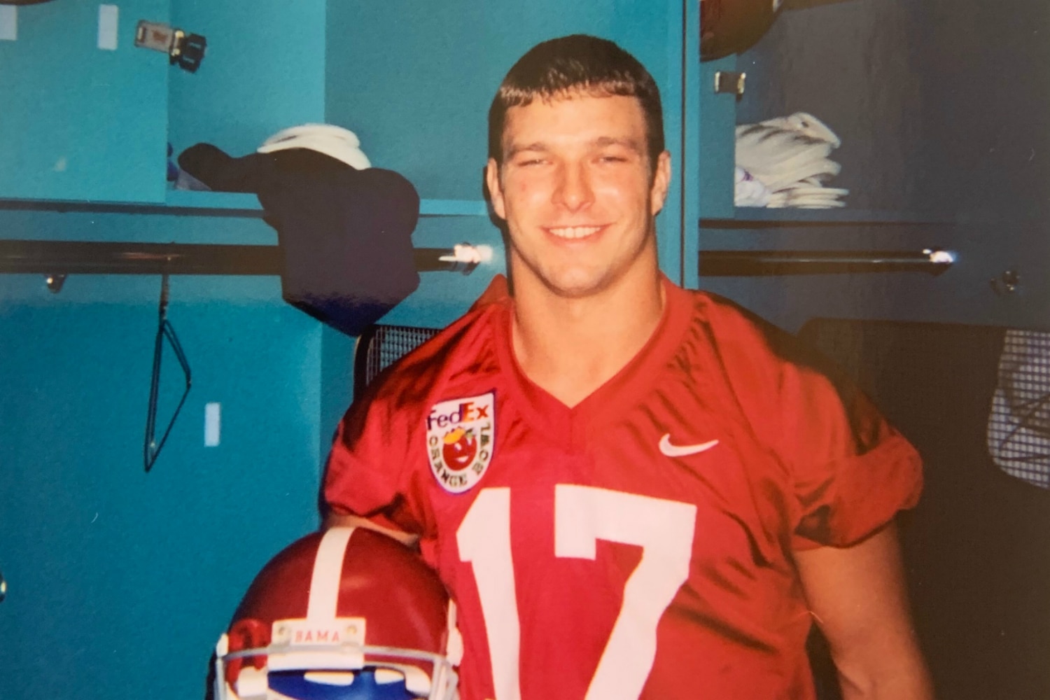 Tom Brady during his college days at Michigan